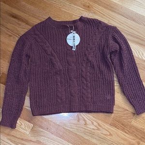 Purple Sweater (HAS TO GO)